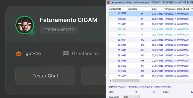 Integração nativa com CIGAM